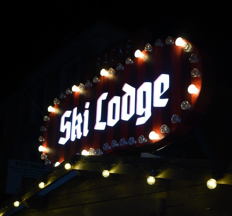 bristol's best christmas party venue is the ski lodge at racks bar and kitchen